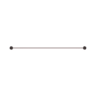 Opal Single Towel Rail 800mm Brushed Bronze Accessories Nero 