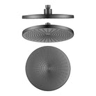 Orio Air Shower Head Rose Gunmetal 250mm Showers Arova 