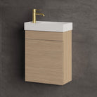 Petite Arlo 390mm Timber Small Bathroom Vanity Vanities Arova 