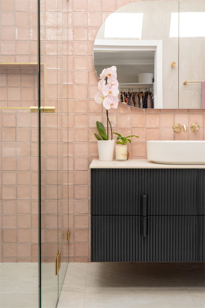 Round Shower Knob Brushed Gold NRSH301aBG Nero Shower Screens Nero 