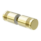 Round Shower Knob Brushed Gold NRSH301aBG Nero Shower Screens Nero 