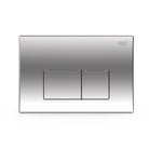 R&T Square Concealed In Wall Flush Plate Button Toilets R&T 
