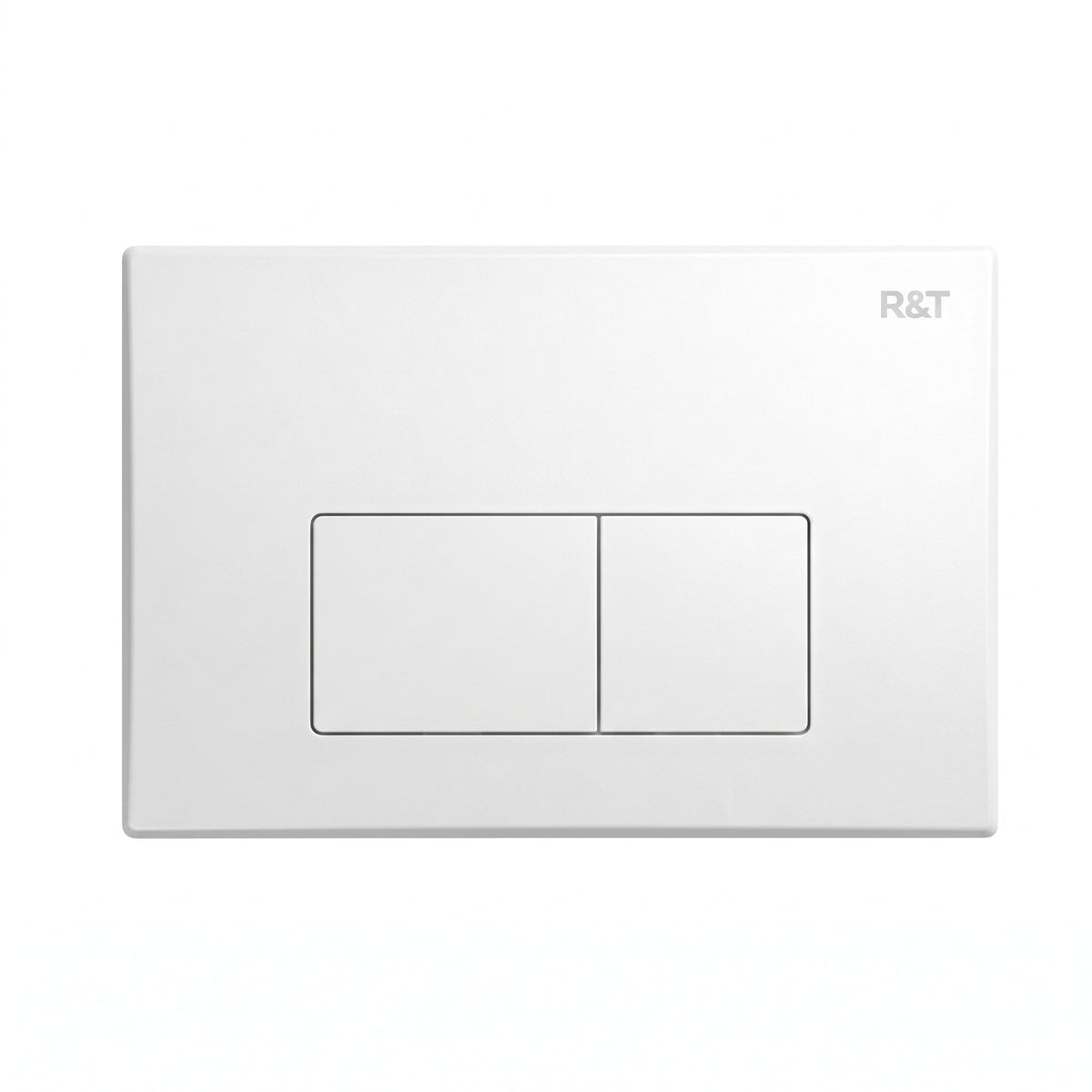 R&T Square Concealed In Wall Flush Plate Button Toilets R&T 