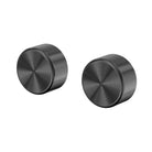 SERENITY WALL TOP ASSEMBLY WITH METAL HANDLE GUN METAL 24D010GM Nero Tapware Nero 