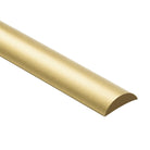 Shower Floor Channel Water Seal Bar - Brushed Gold Shower Screens Arova 