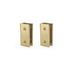 Shower Screen Clip Mounting Kit 3 Pack - Brushed Gold Shower Screens Arova 