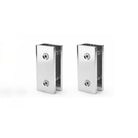 Shower Screen Clip Mounting Kit 3 Pack - Chrome Shower Screens Arova 