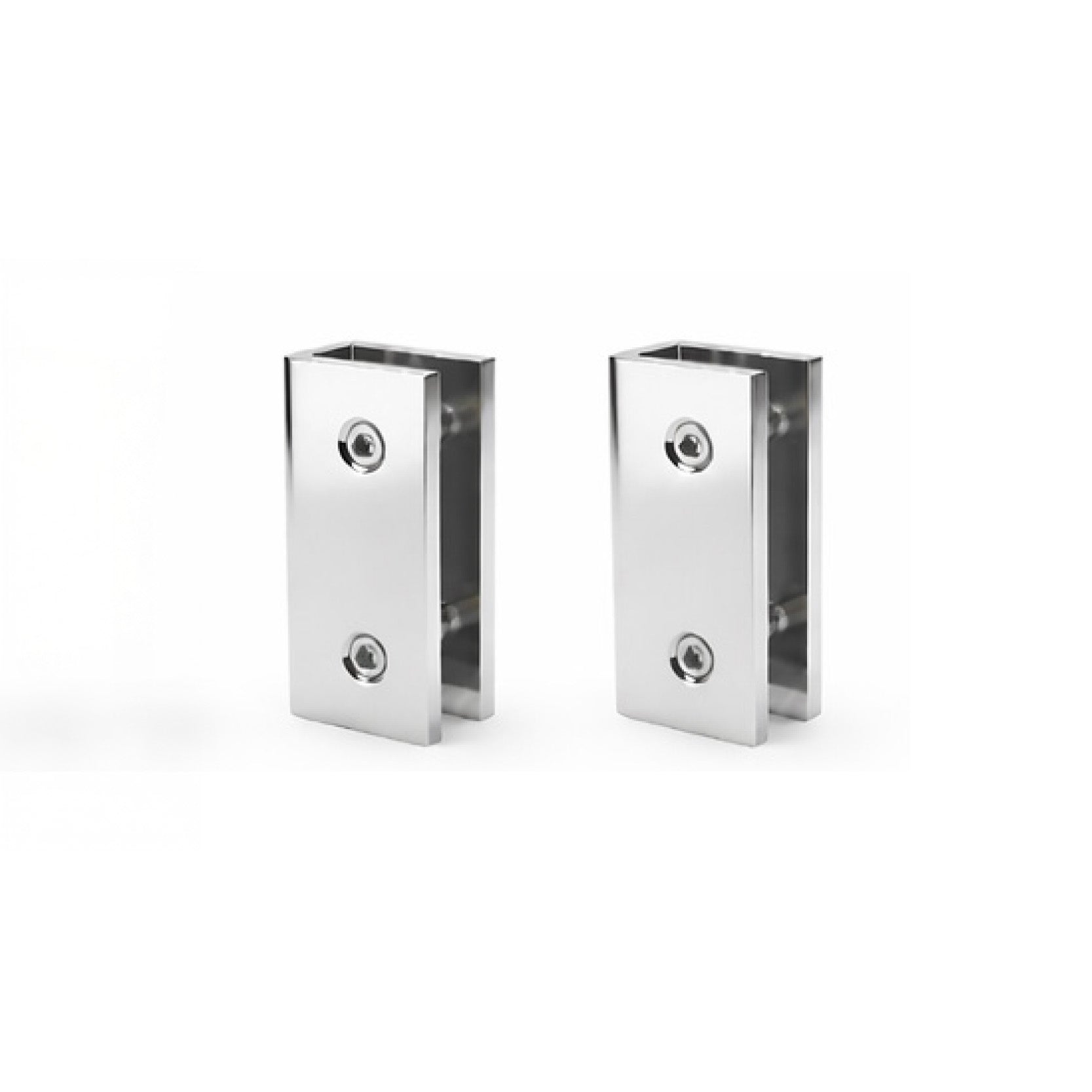 Shower Screen Clip Mounting Kit 3 Pack - Chrome Shower Screens Arova 