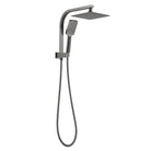 VIVA Compact Rain Shower Square Gunmetal Showers Arova 