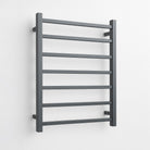VIVA Heated Towel Rail Square Gunmetal Heated Towel Rails Arova 