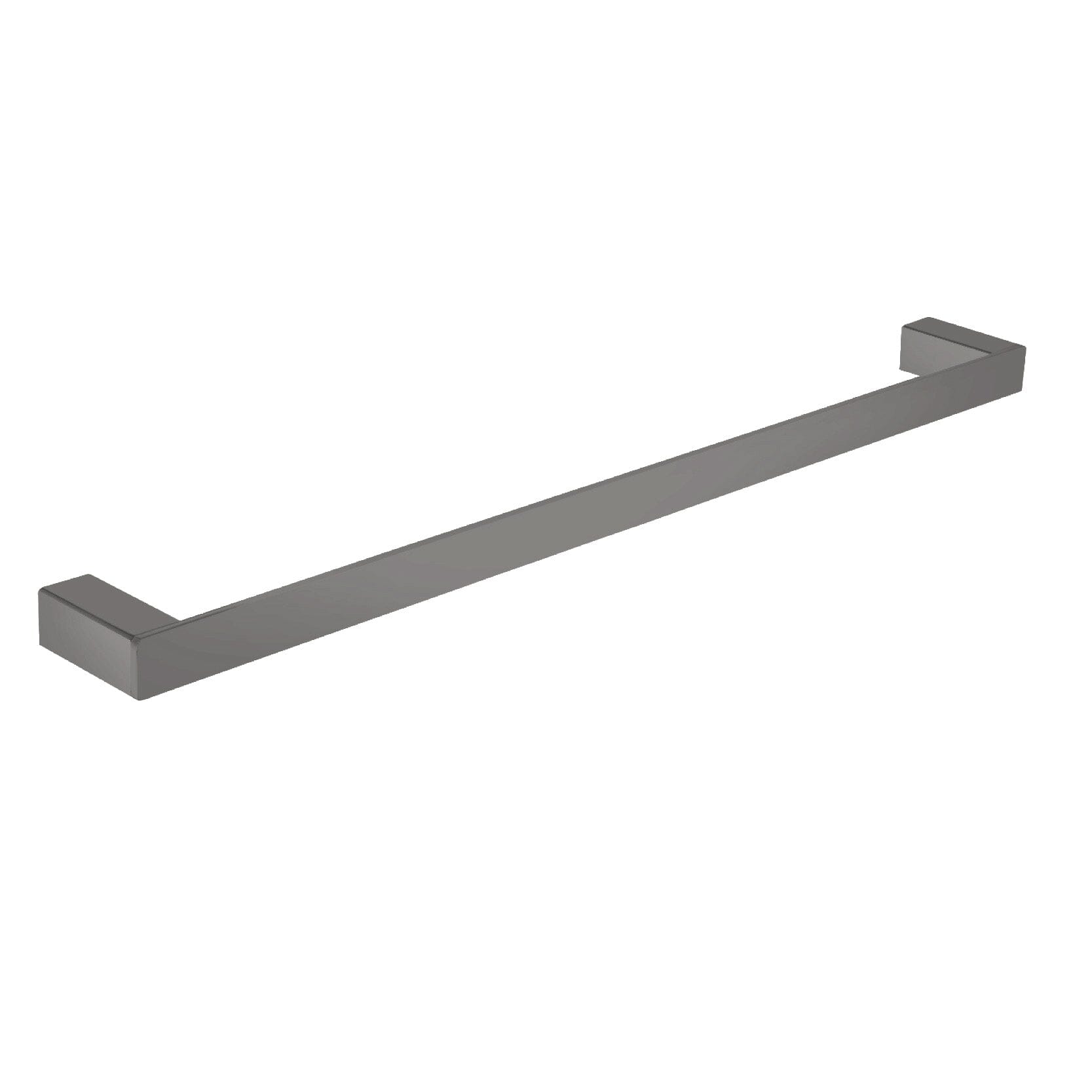 Viva Single Towel Rail 600mm Gunmetal Accessories Arova 