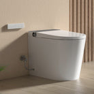 Wall Faced Smart Toilet with Heated Seat Rimless Dual Flush Toilets Arova 