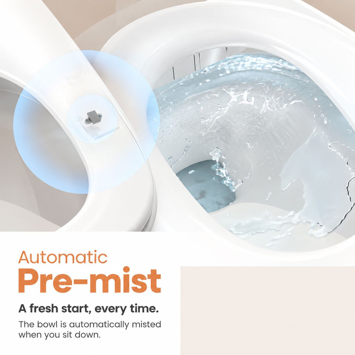 Wall Faced Smart Toilet with Heated Seat Rimless Dual Flush Toilets Arova 