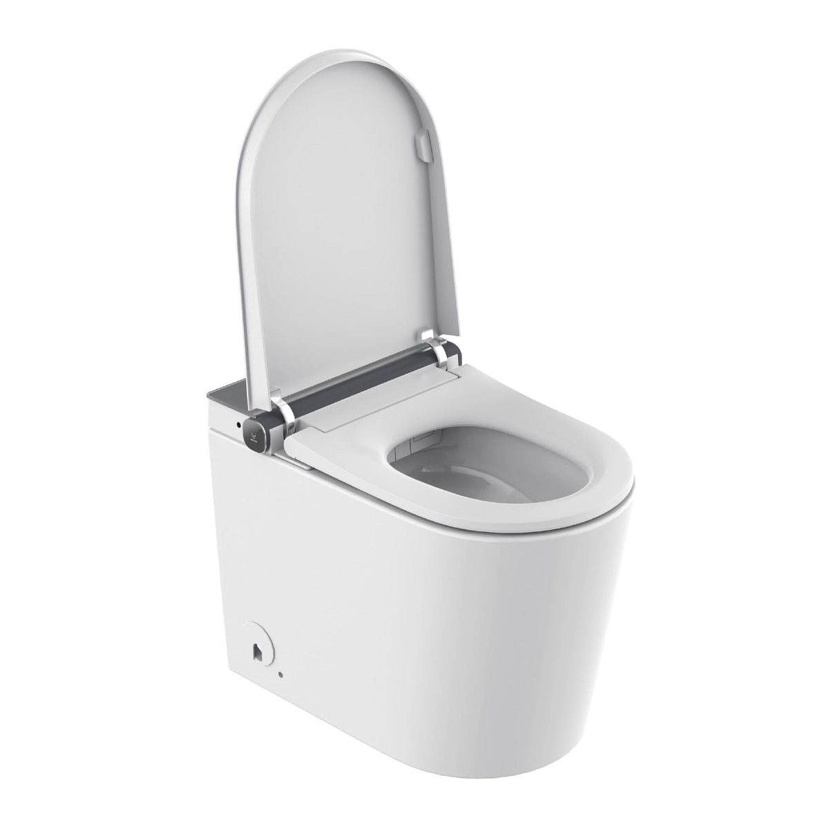 Wall Faced Smart Toilet with Heated Seat Rimless Dual Flush Toilets Arova 