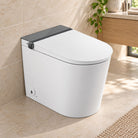 Wall Faced Smart Toilet with Heated Seat Rimless Dual Flush Toilets Arova 