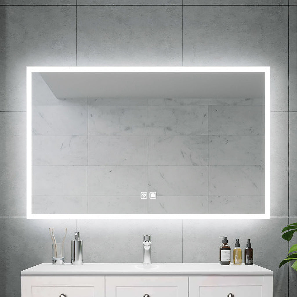 Apollo Rectangle Backlit LED Bathroom Mirror 1500mm x 1000mm