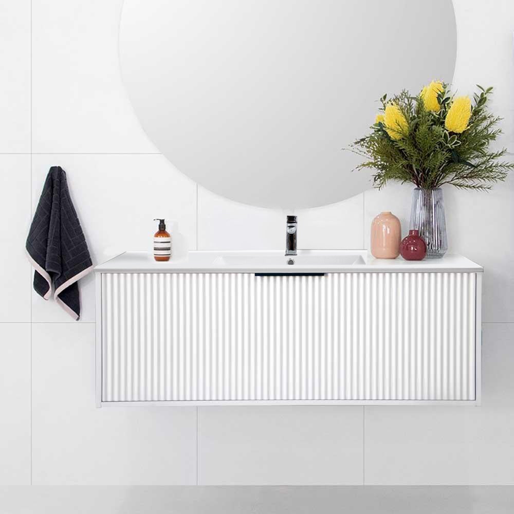 Avery 120cm Wall Hung Bathroom Vanity Vanities & Mirrors Arova 