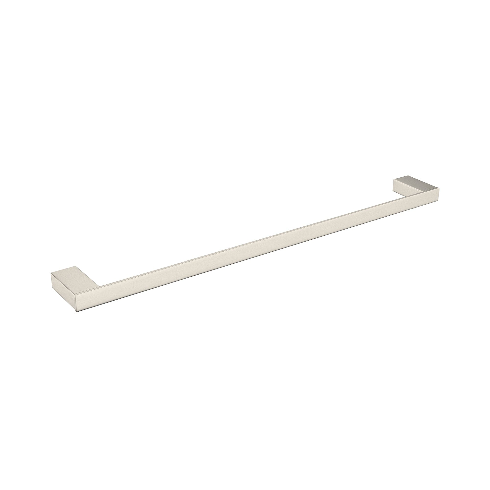 CELIA SINGLE TOWEL RAIL BRUSHED NICKEL 800MM 4630-BN Accessories Nero
