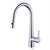 Dolce Pull Out Kitchen Mixer Tap with Veggie Spray Chrome Tapware Nero 