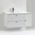 Lila 900mm Wall Hung Bathroom Vanity Set and LED Mirror Vanities & Mirrors Arova 