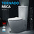 Mica Wall Faced Tornado Flush Toilet Suite Toilets Arova 