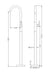 Nero Dolce Floormount Mixer GRAPHITE YSW2109-03A-1-GR Tapware Nero 