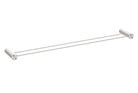 OPAL Double Towel Rail Brushed Nickel 800MM 2530D-BN Accessories Nero