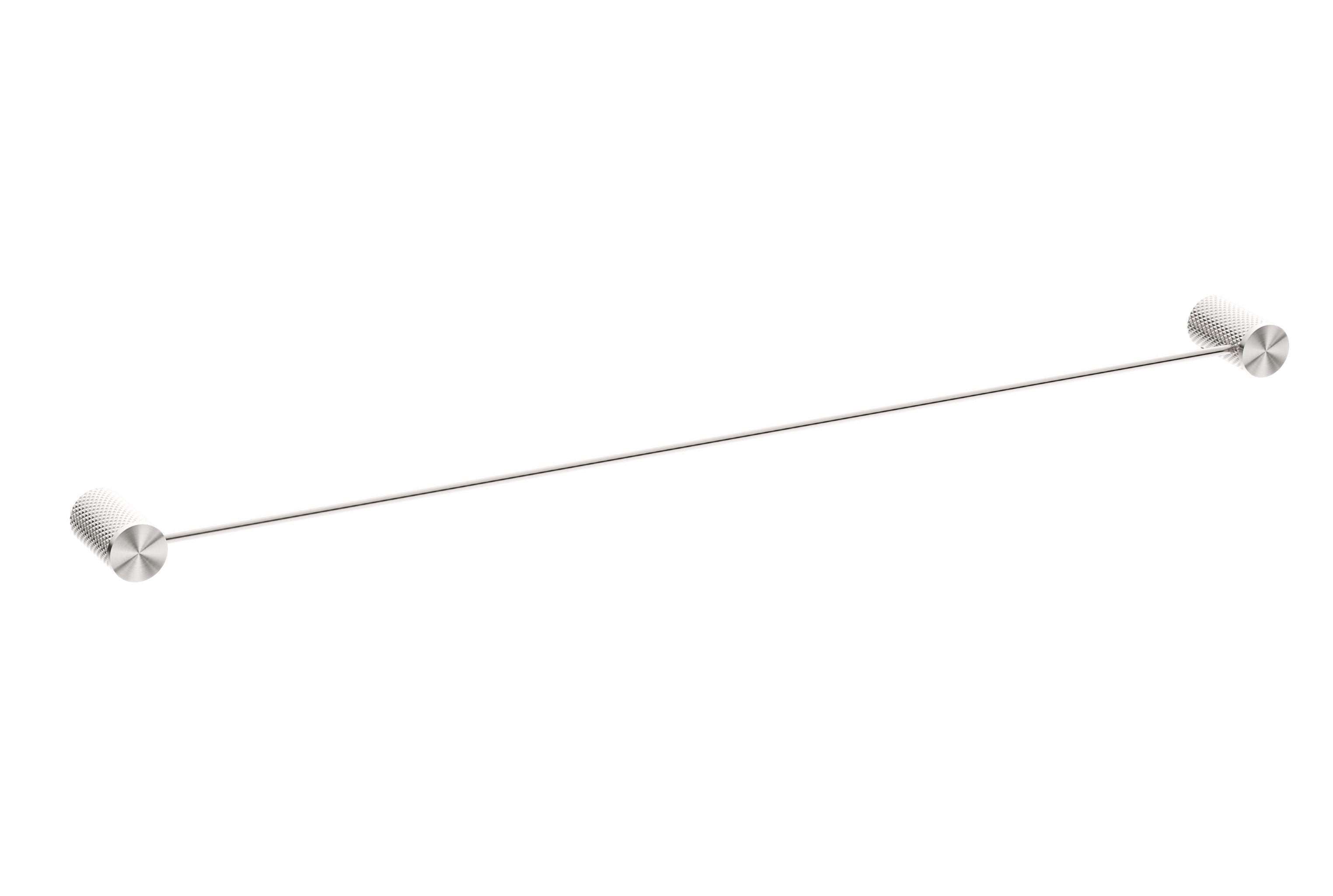 OPAL Single Towel Rail Brushed Nickel 800MM 2530-BN Accessories Nero