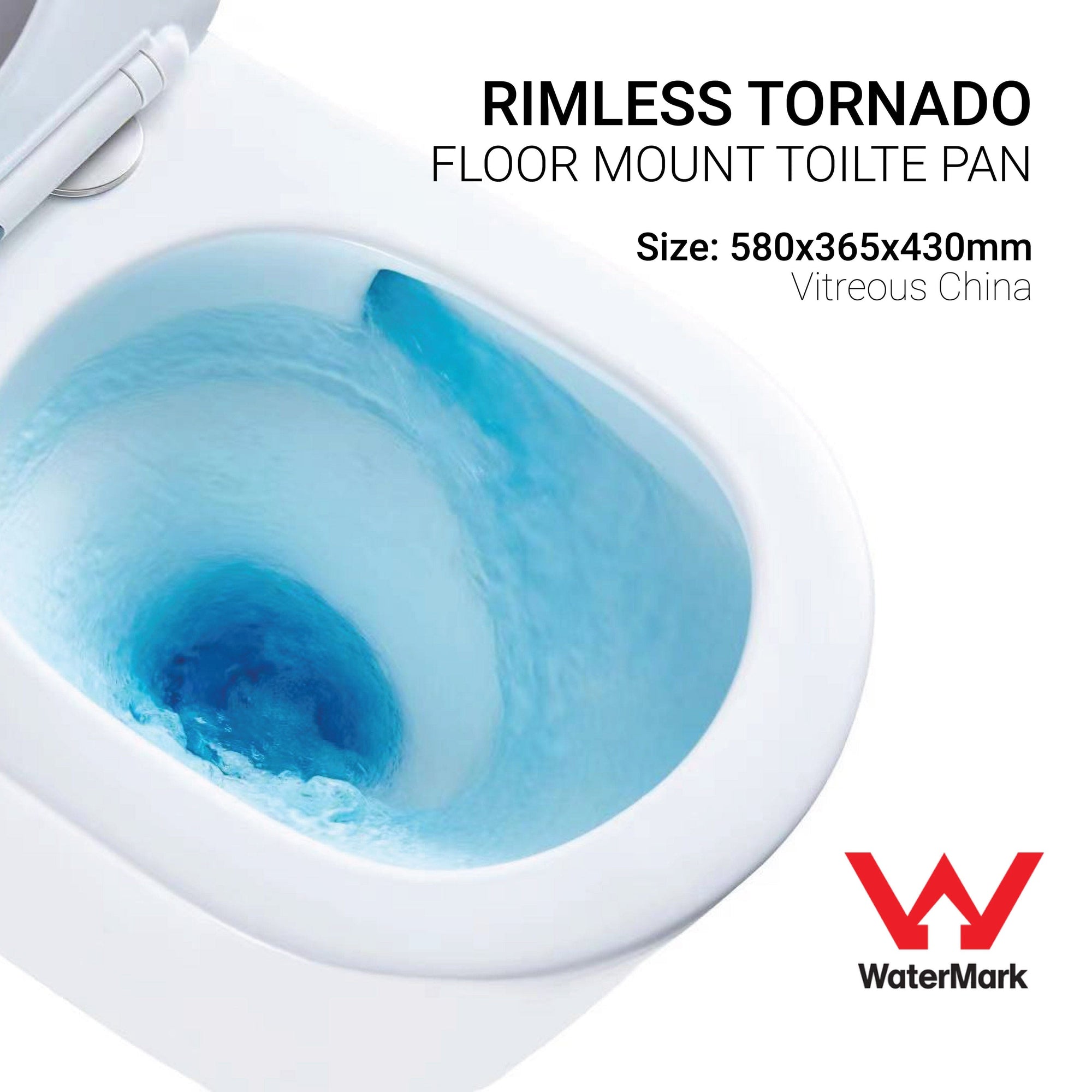 Yara58 Rimless Tornado Floor Mount Toilet Package - Geberit Sigma 8 Cistern & Round Button Toilets Arova 